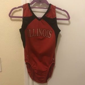 Team Illinois gymnastics leotard
